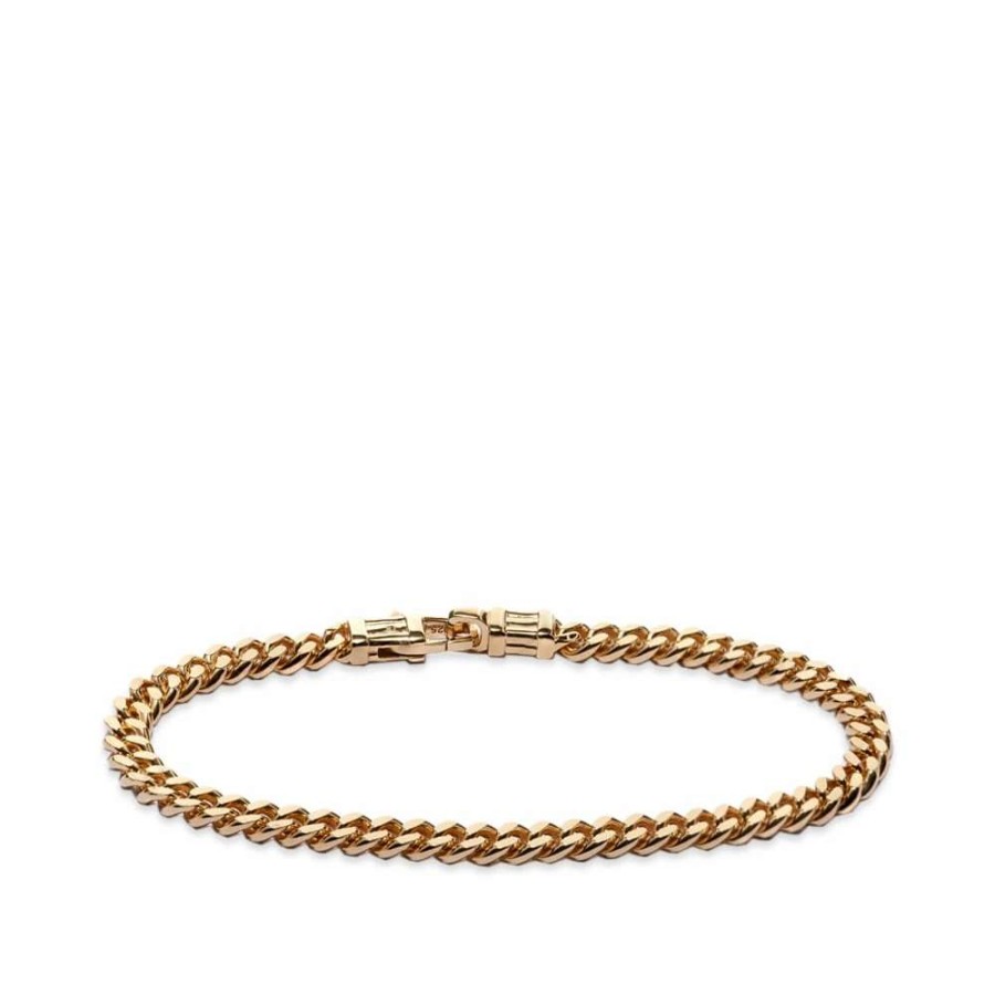 Accessories * | Tom Wood 7.7 Curb Bracelet L