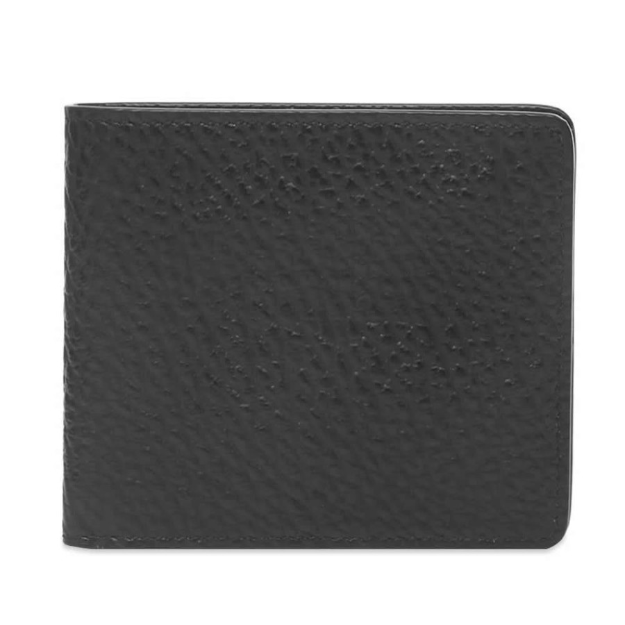 Accessories * | Maison Margiela Embossed Grain Billfold Wallet