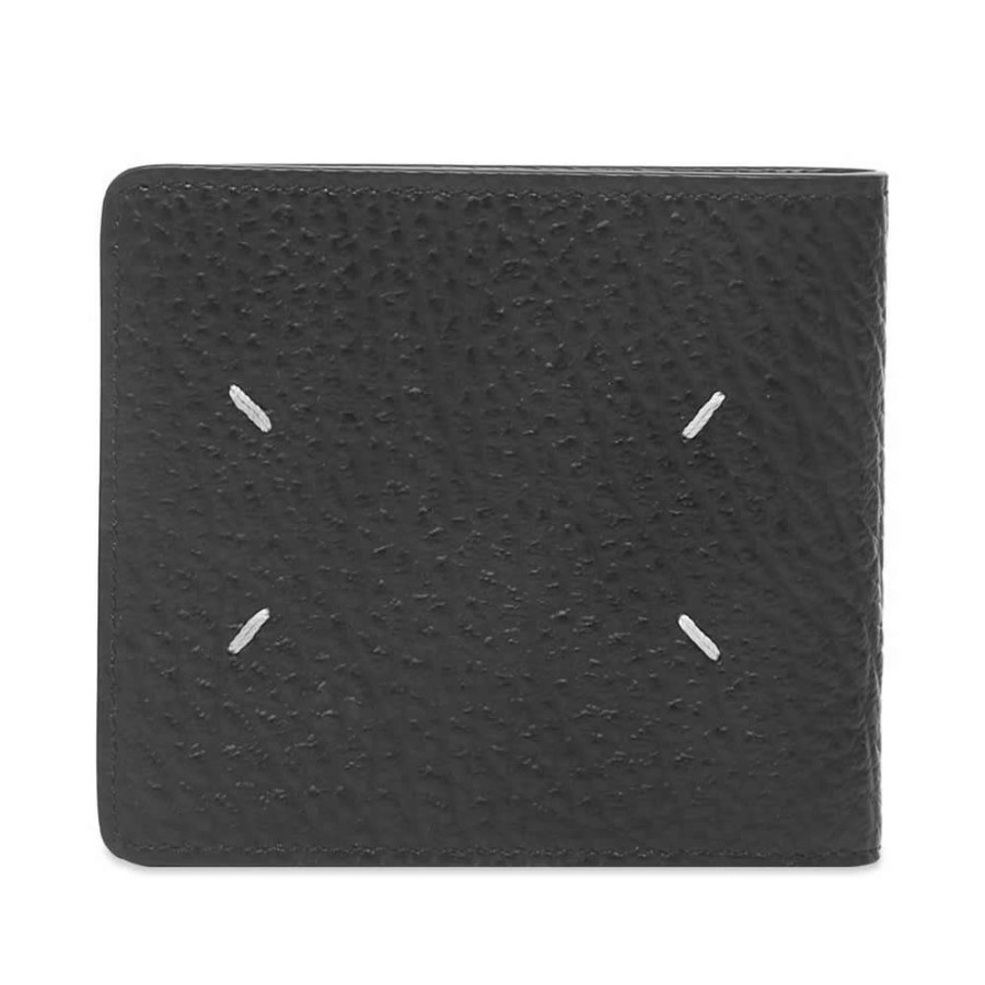 Accessories * | Maison Margiela Embossed Grain Billfold Wallet