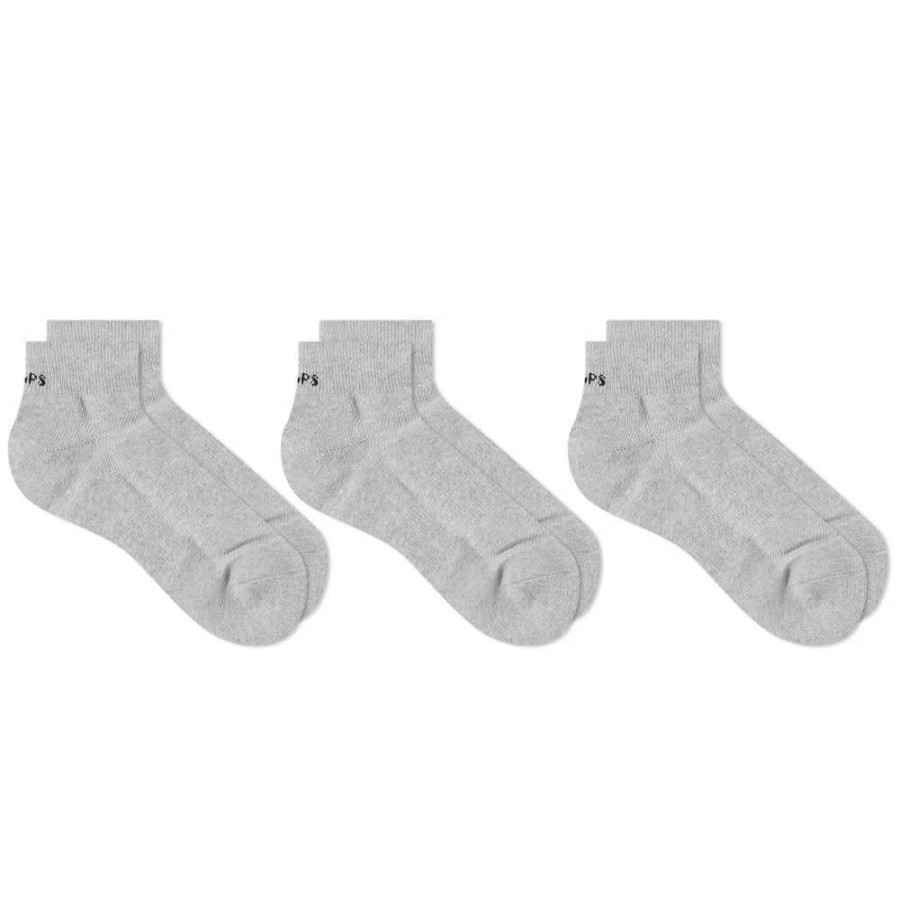 Accessories * | Wtaps Skivvies Half Sock 3-Pack