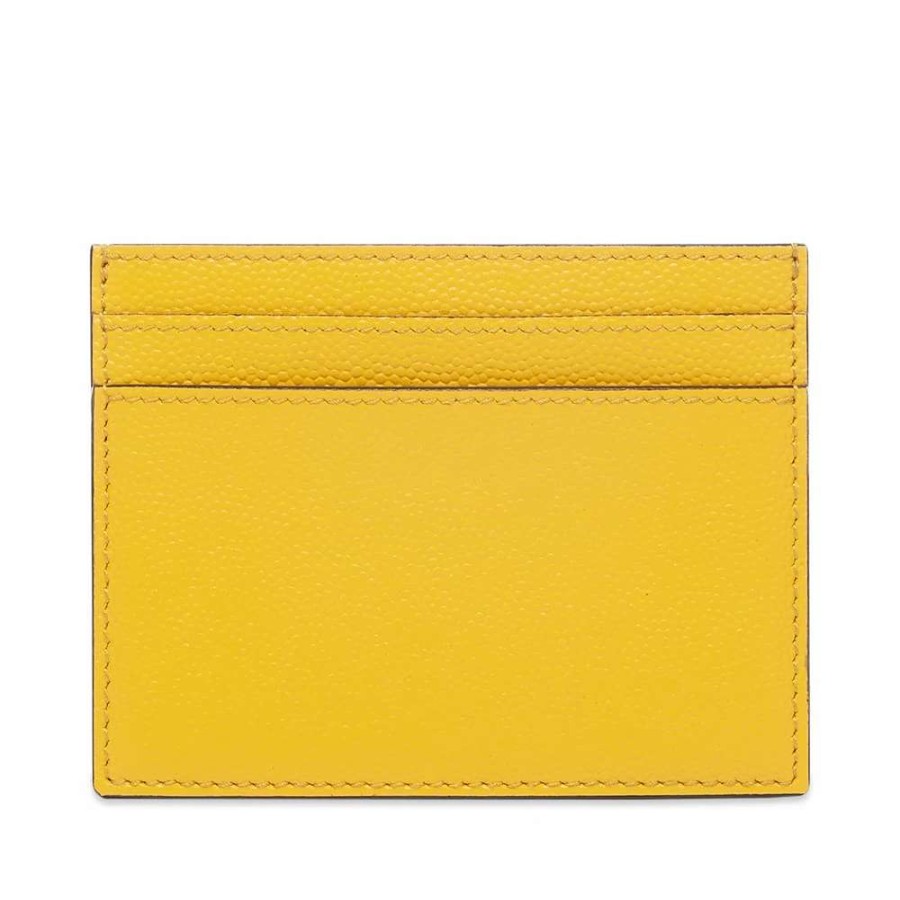 Accessories * | Saint Laurent Logo Card Holder