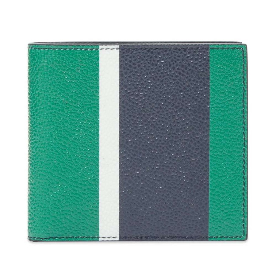 Accessories * | Thom Browne Broad Stripe Billfold Wallet