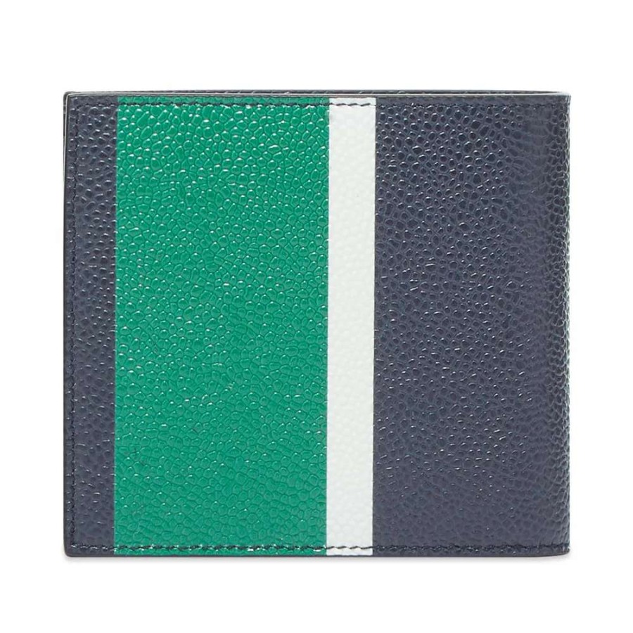 Accessories * | Thom Browne Broad Stripe Billfold Wallet