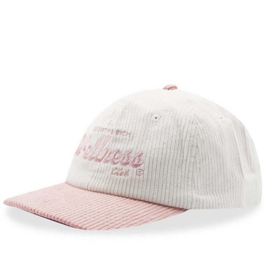 Accessories * | Sporty & Rich Wellness Club Corduroy Cap