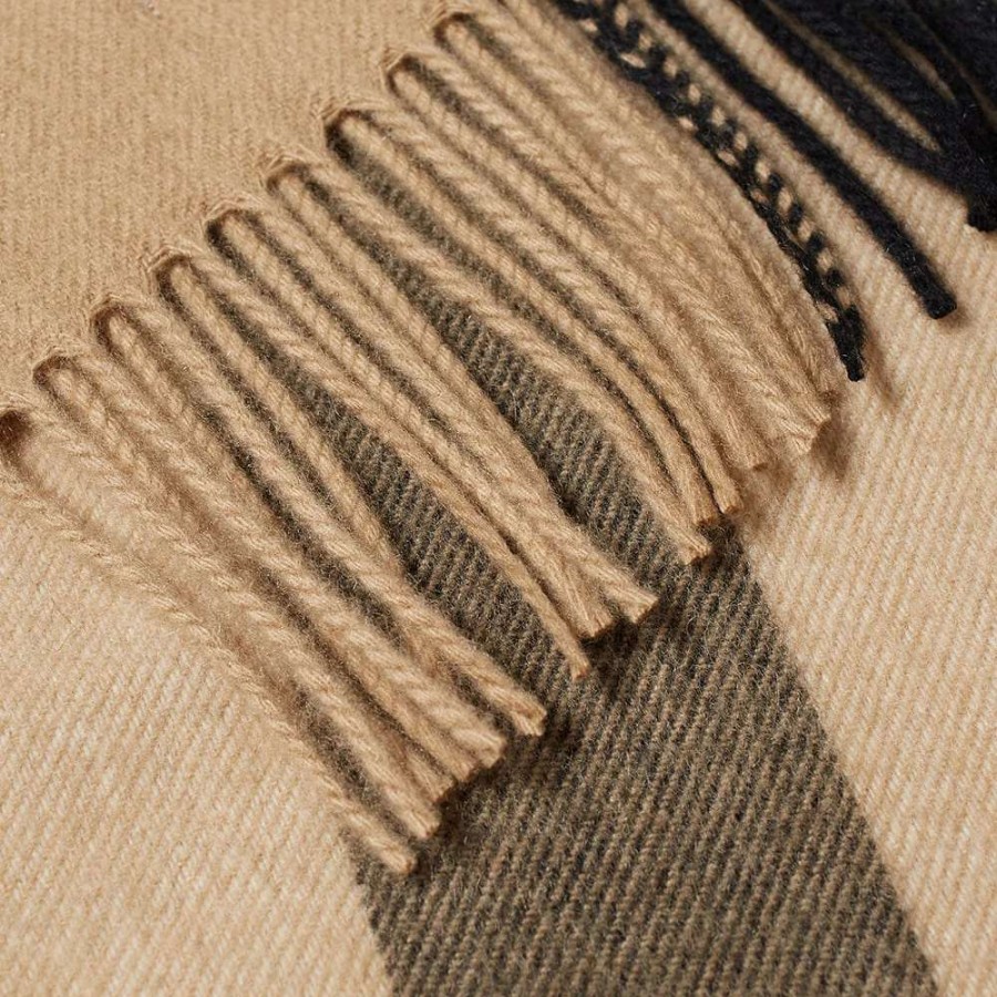 Accessories * | Burberry Cashmere Mega Check Scarf