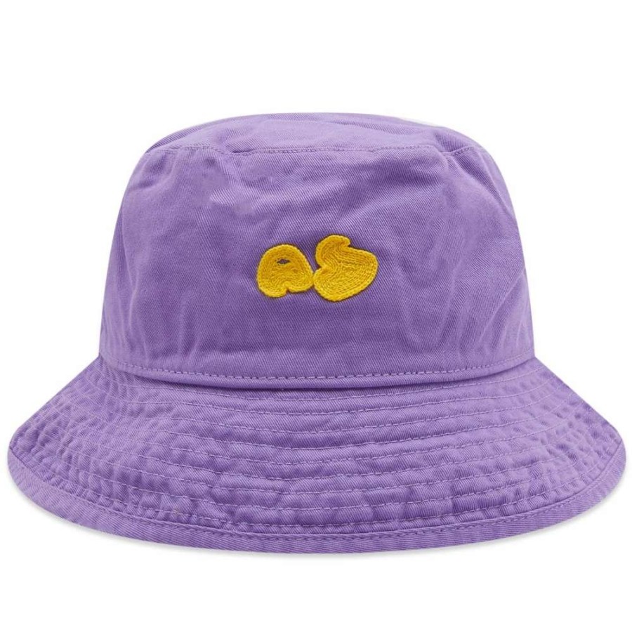 Accessories * | Acne Studios Brimmo Bubble Logo Bucket Hat