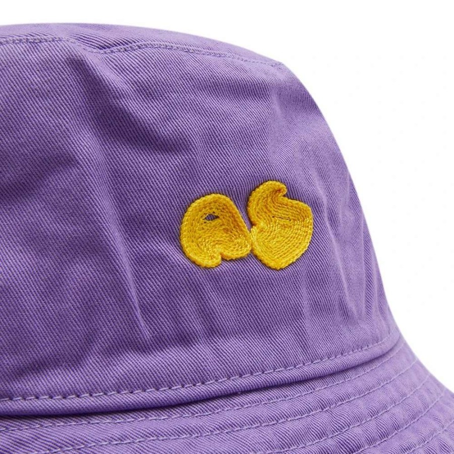 Accessories * | Acne Studios Brimmo Bubble Logo Bucket Hat