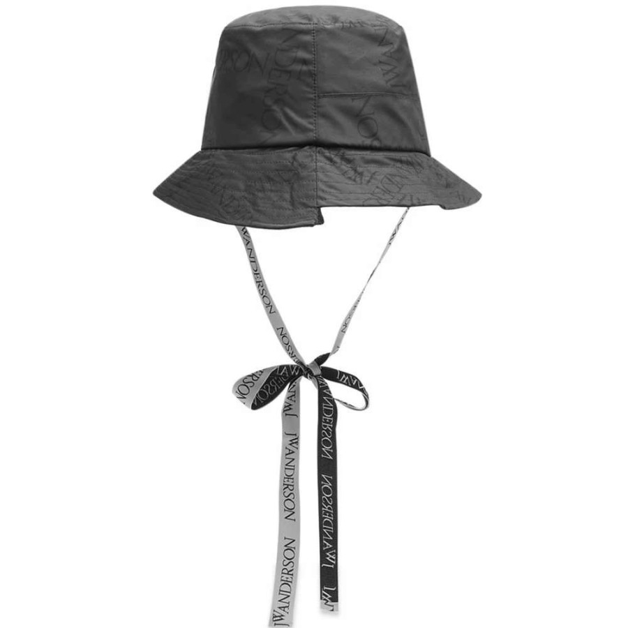 Accessories * | Jw Anderson Asymmetric Bucket Hat