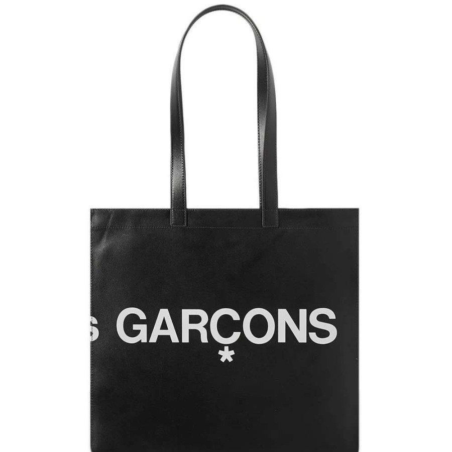 Accessories * | Comme Des Garcons Wallet Comme Des Garcons Huge Logo Tote Bag