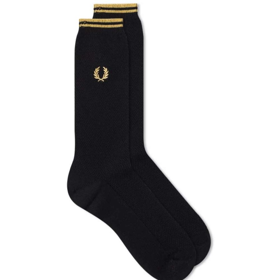 Accessories * | Fred Perry Authentic Fred Perry Tipped Sock