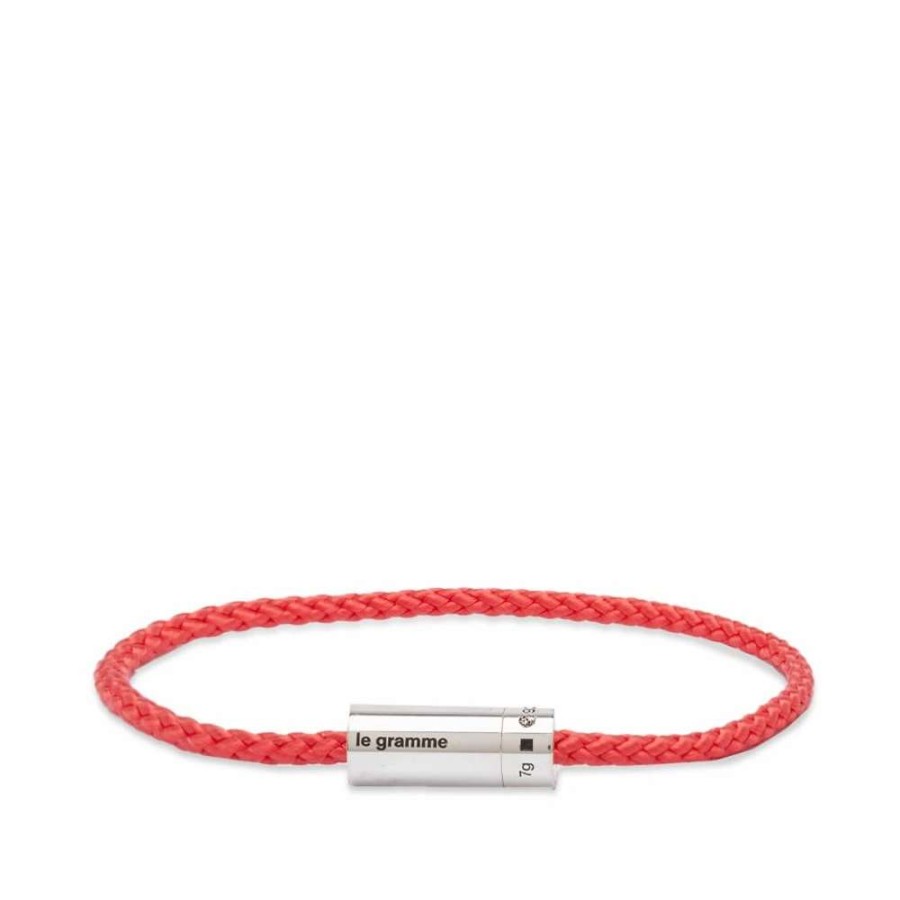 Accessories * | Le Gramme Nato Cable Bracelet