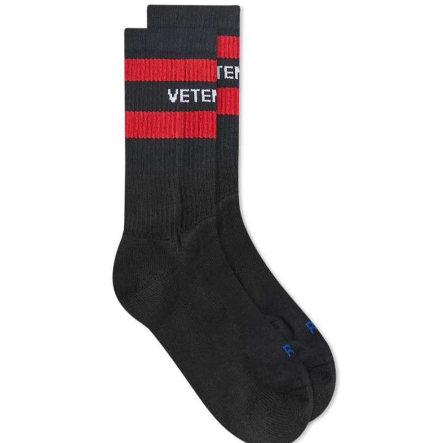 Accessories * | Vetements Logo Sock