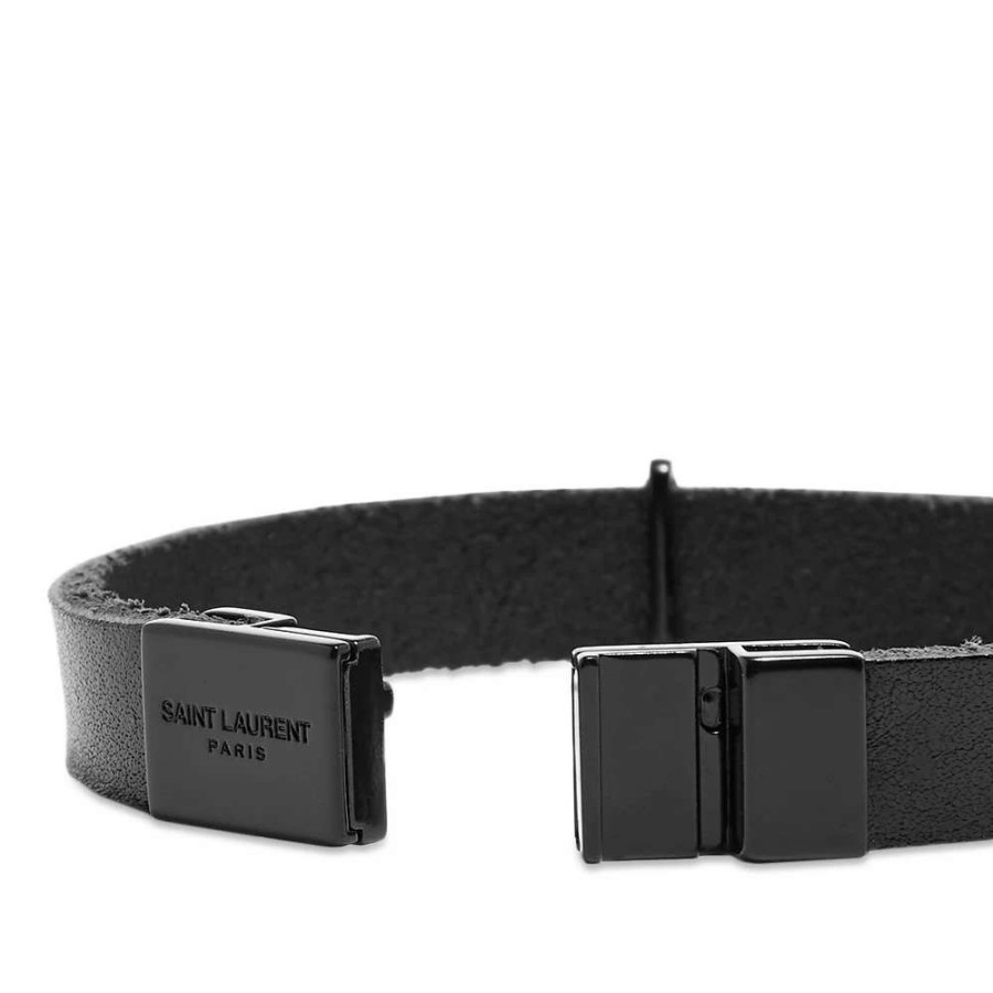 Accessories * | Saint Laurent Ysl Logo Bracelet