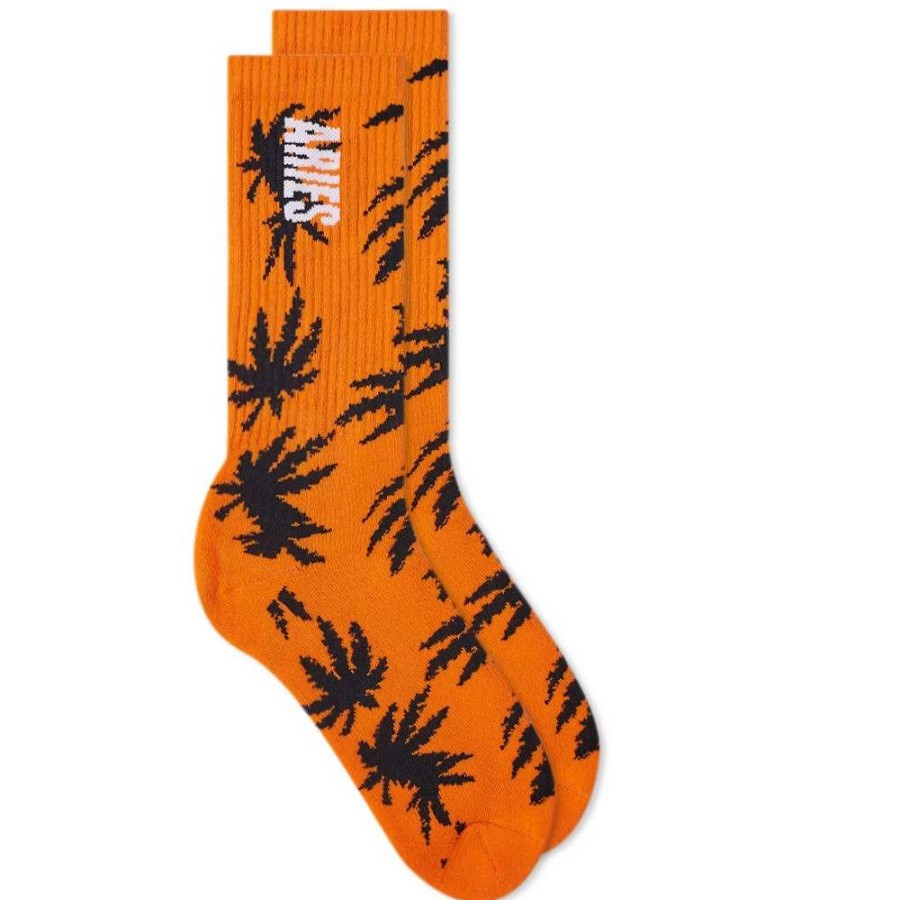 Accessories * | Aries Weed Socks