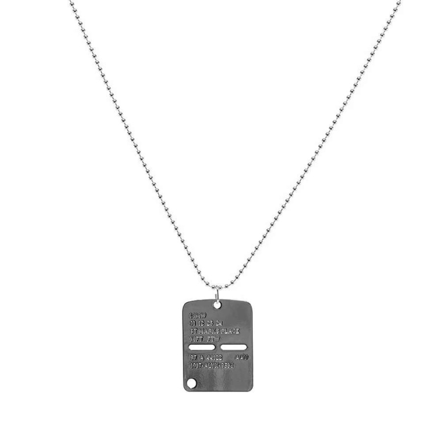 Accessories * | 1017 Alyx 9Sm Military Tag Necklace