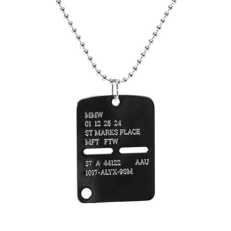 Accessories * | 1017 Alyx 9Sm Military Tag Necklace