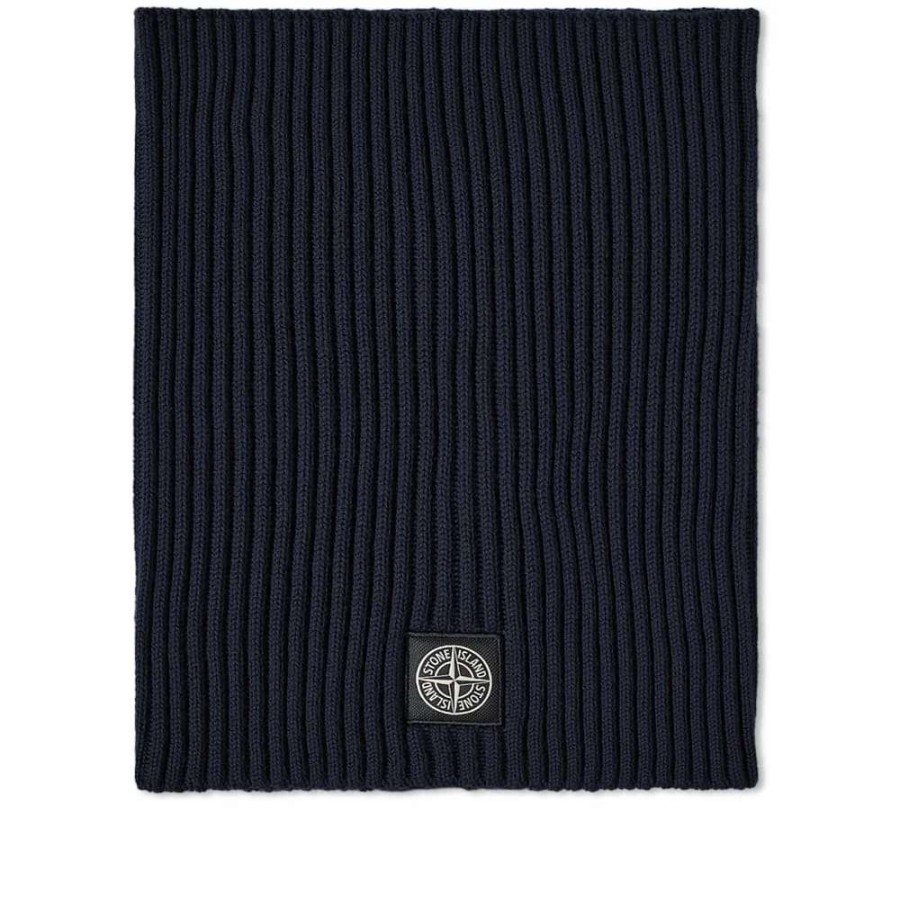 Accessories * | Stone Island Patch Neck Warmer