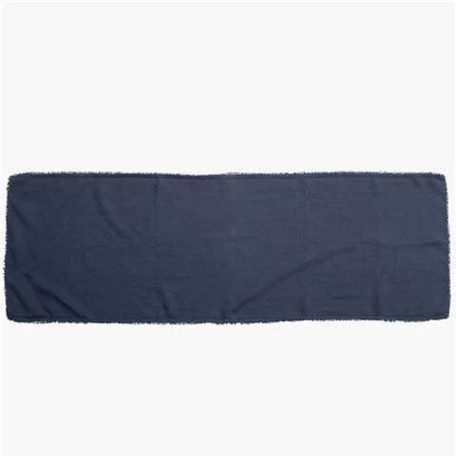 Table Accessories * | Baci Milano Blue Color Linen Runner 150X40Cm