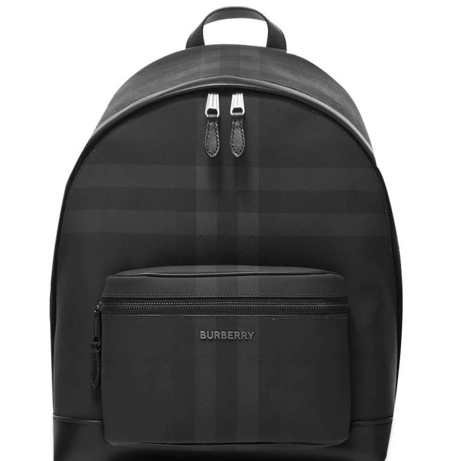 Accessories * | Burberry Jett Check Backpack