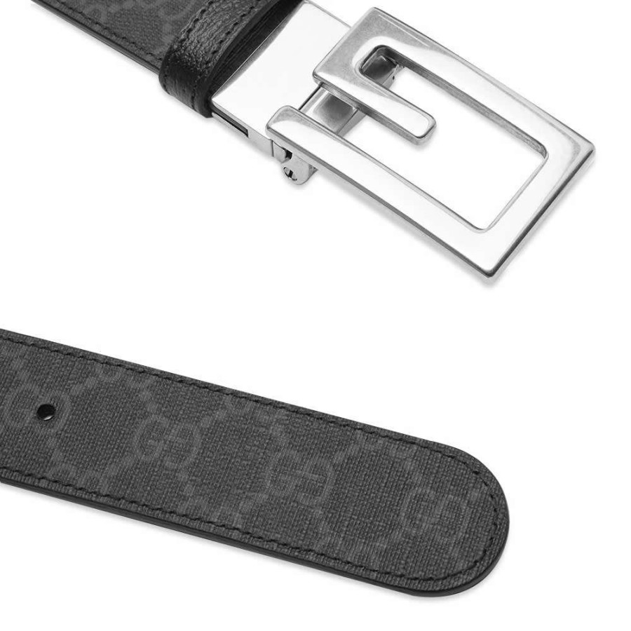 Accessories * | Gucci G Cube Gg Supreme Belt