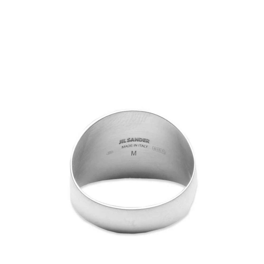 Accessories * | Jil Sander Chevalier Ring