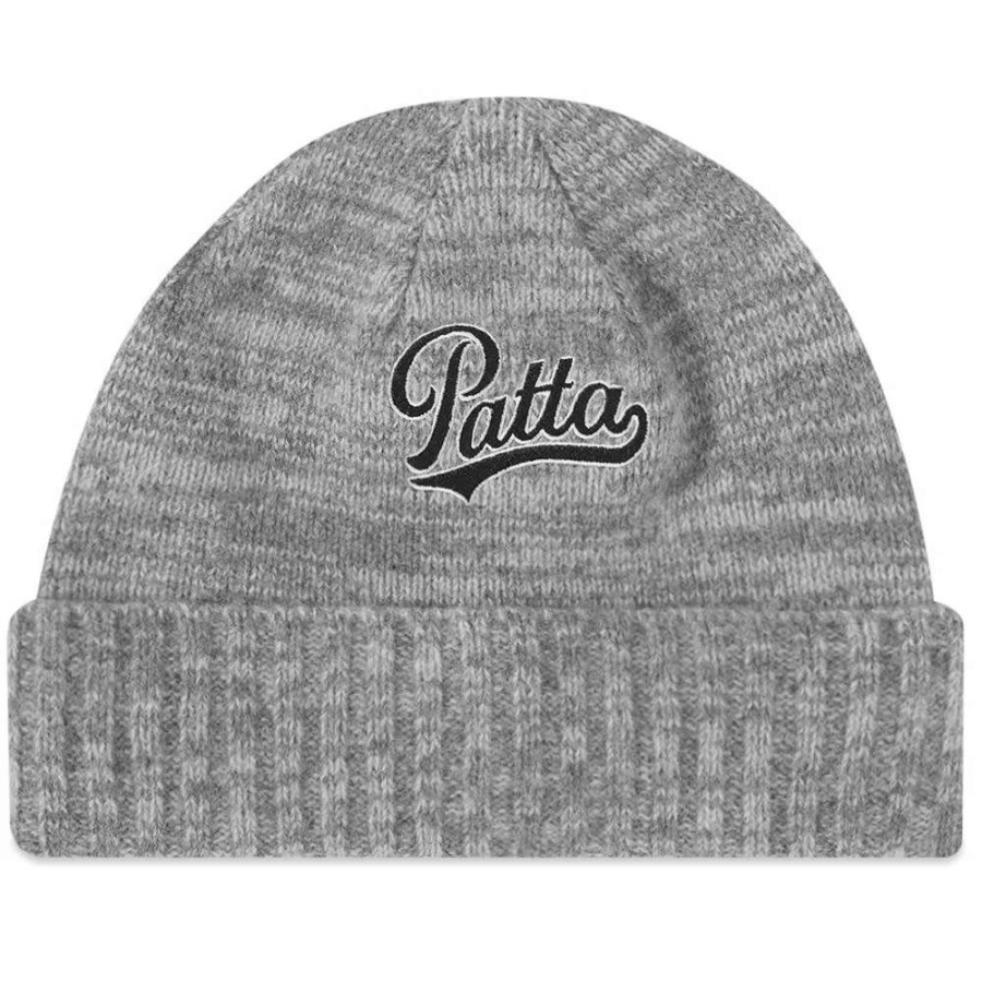 Accessories * | Patta Ribbed Knit Beanie