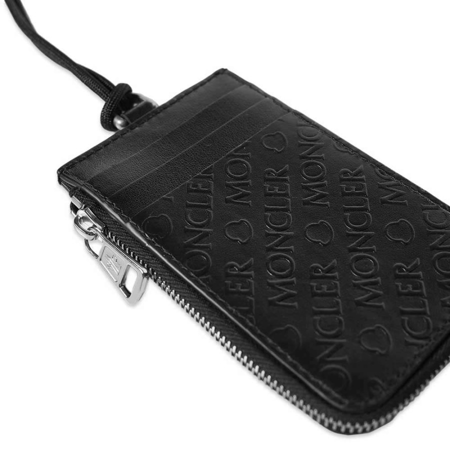 Accessories * | Moncler Logo Neck Card Holder