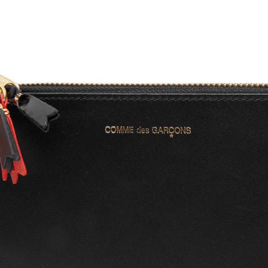 Accessories * | Comme Des Garcons Wallet Comme Des Garcons Sa5100Zp Zipper Pull Wallet