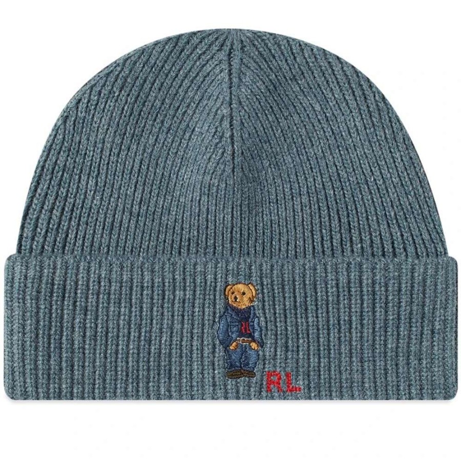 Accessories * | Polo Ralph Lauren Winter Bear Beanie