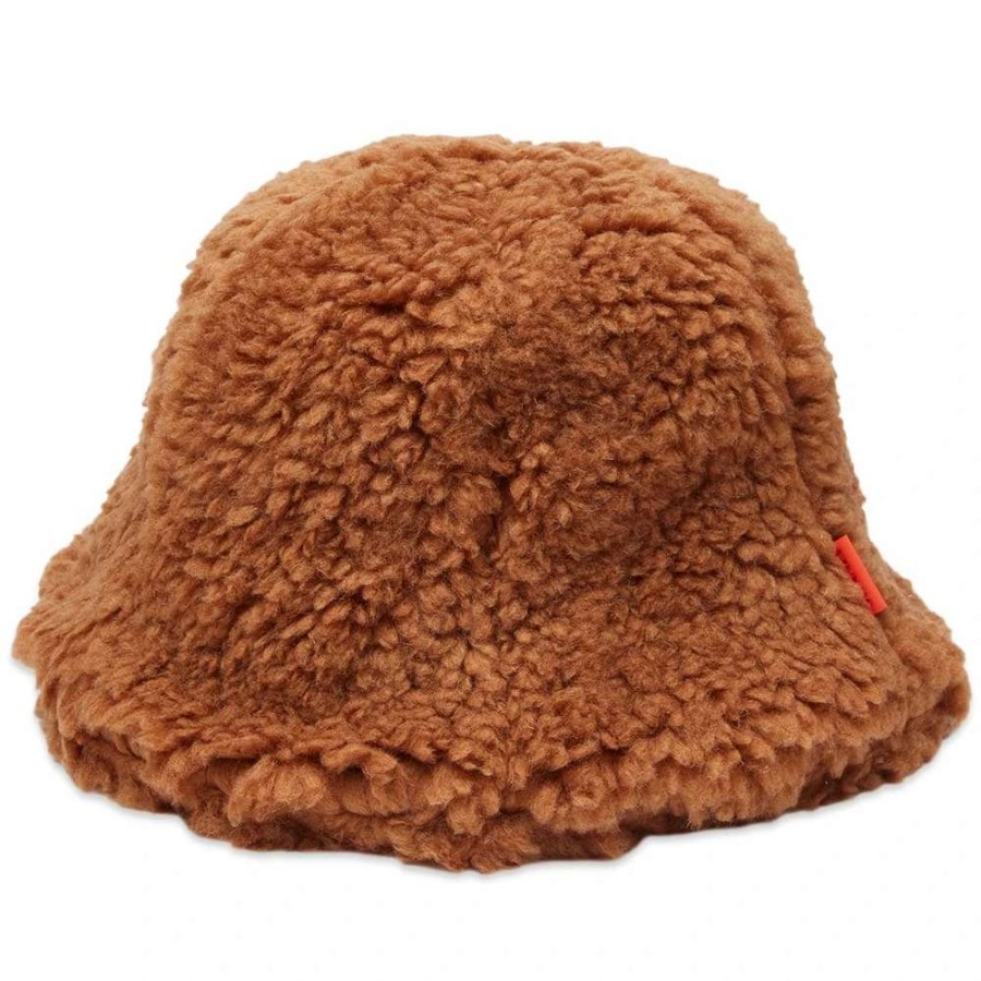 Accessories * | Sunnei Sherpa Fleece Bucket Hat