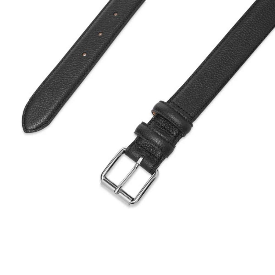 Accessories * | A.P.C. Paris Grain Leather Belt