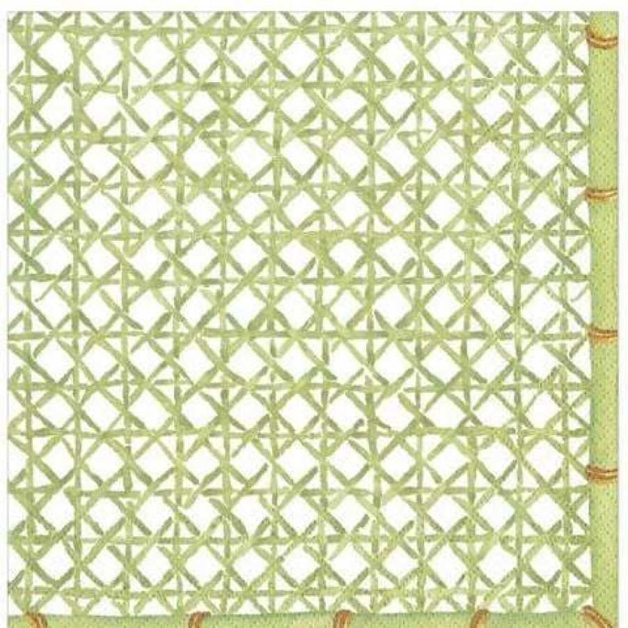 Table Accessories * | Caspari Trellis Paper Luncheon Napkins 20Pce