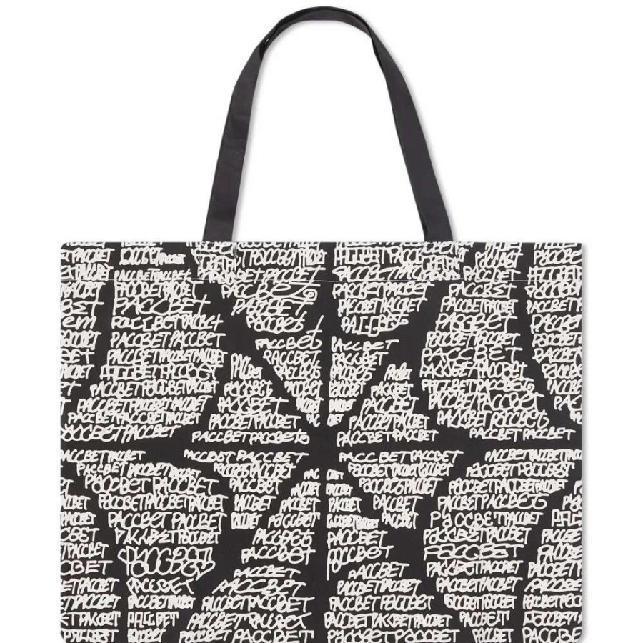 Accessories * | Paccbet Spiders Web Logo Tote Bag