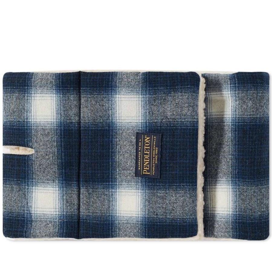 Accessories * | Neighborhood X Pendleton Check Boa Muffler