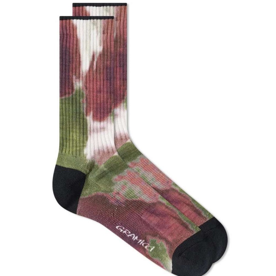 Accessories * | Gramicci Tie-Dye Print Crew Sock