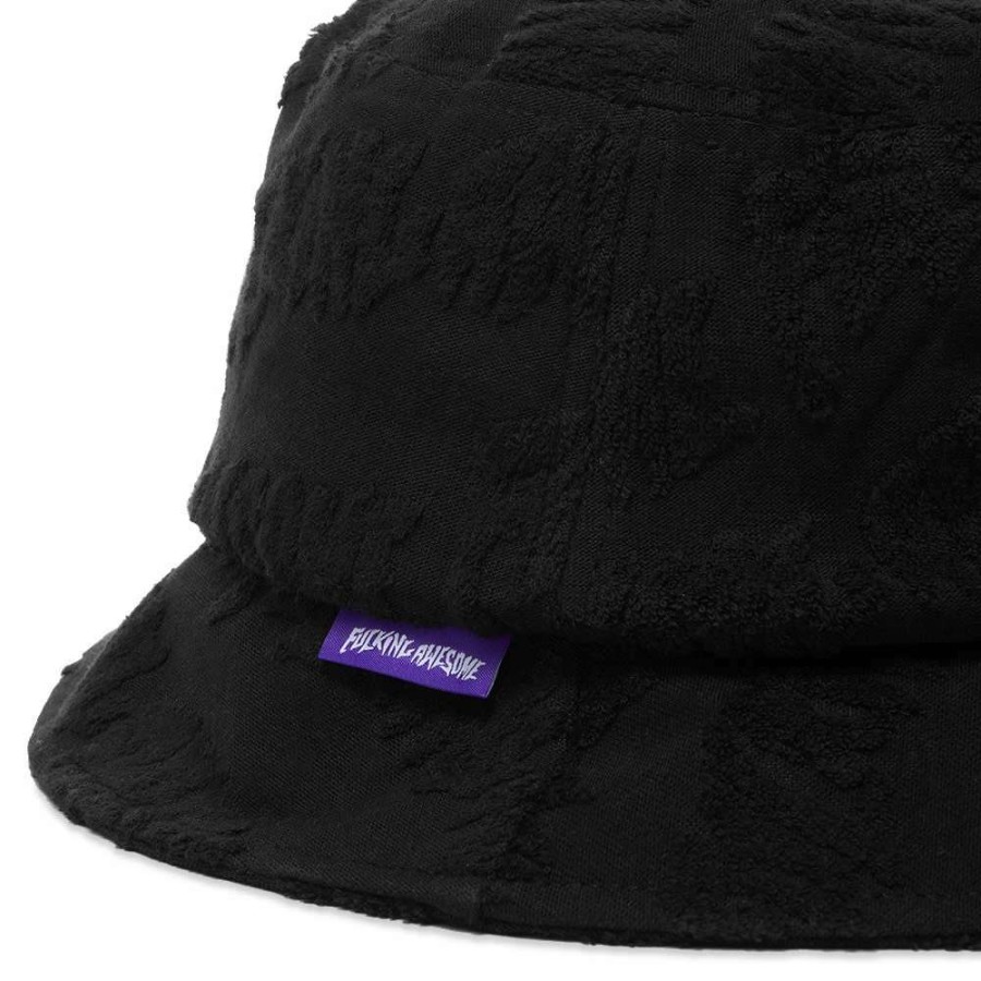 Accessories * | Fucking Awesome Stamp Terry Bucket Hat