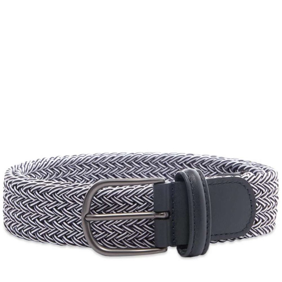 Accessories * | Andersons Anderson'S Woven Textile Belt