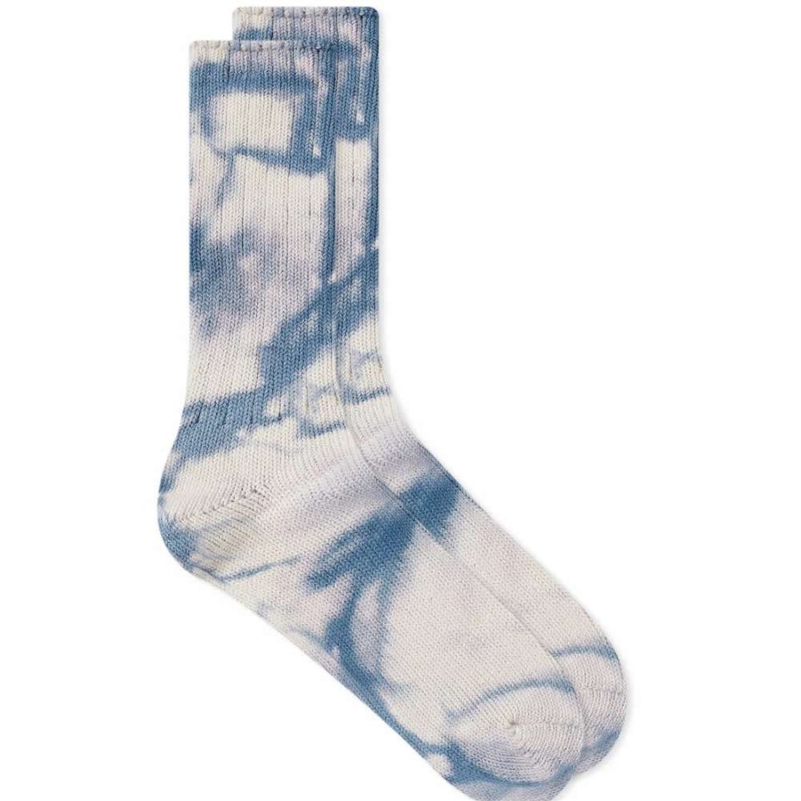 Accessories * | Anonymous Ism Uneven Dye Crew Sock