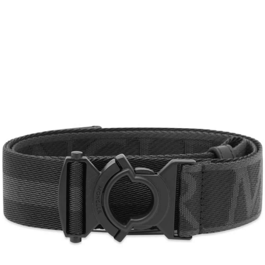 Accessories * | Moncler Logo Jaquard Belt