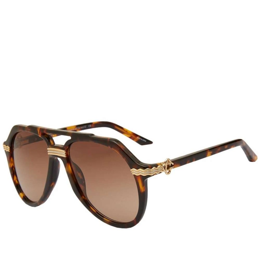 Accessories * | Casablanca Aviator Sunglasses