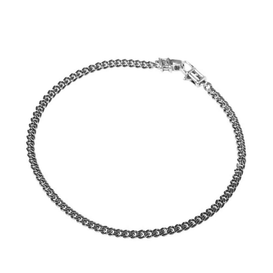 Accessories * | Tom Wood 7'7 Curb Bracelet L