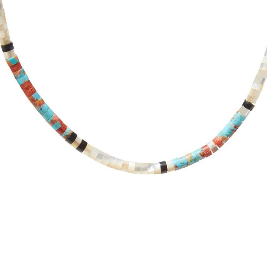 Accessories * | Mikia Heishi Beads Necklace