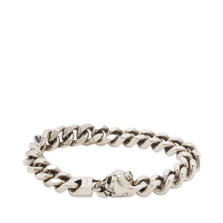 Accessories * | Alexander Mcqueen Skull Chain Bracelet