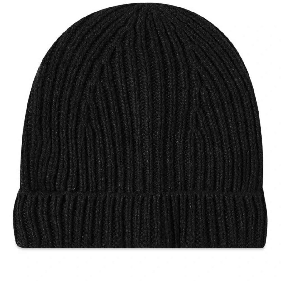 Accessories * | Rick Owens Ribbed Beanie