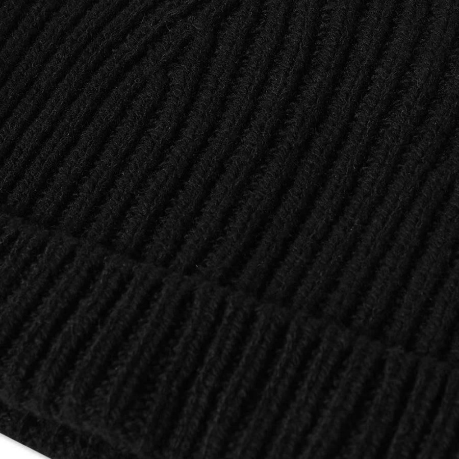 Accessories * | Rick Owens Ribbed Beanie