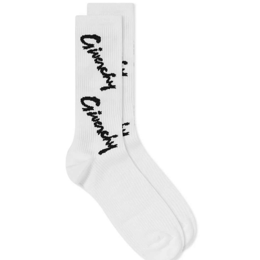 Accessories * | Givenchy Signature Logo Sock