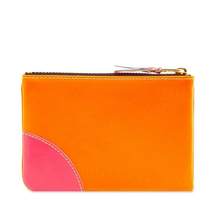 Accessories * | Comme Des Garcons Wallet Sa8100Sf Super Fluro Leather Wallet