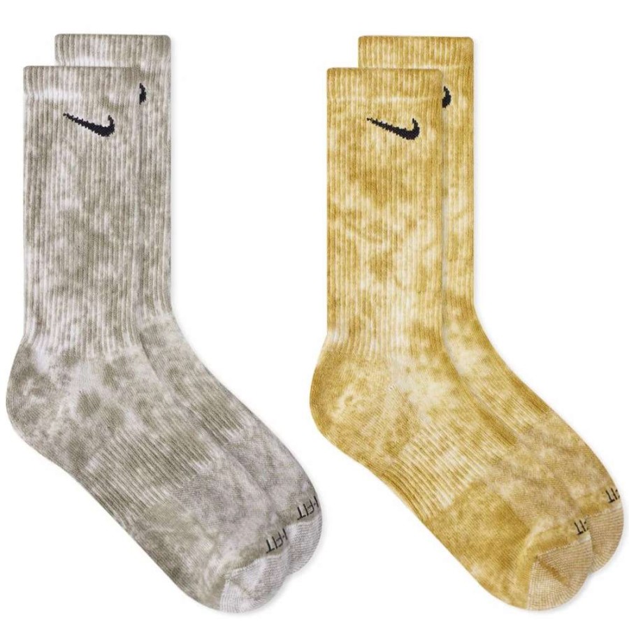 Accessories * | Nike Tie-Dye Sock 2 Pack