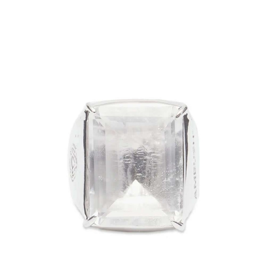 Accessories * | Ambush Square Cut Stone Ring