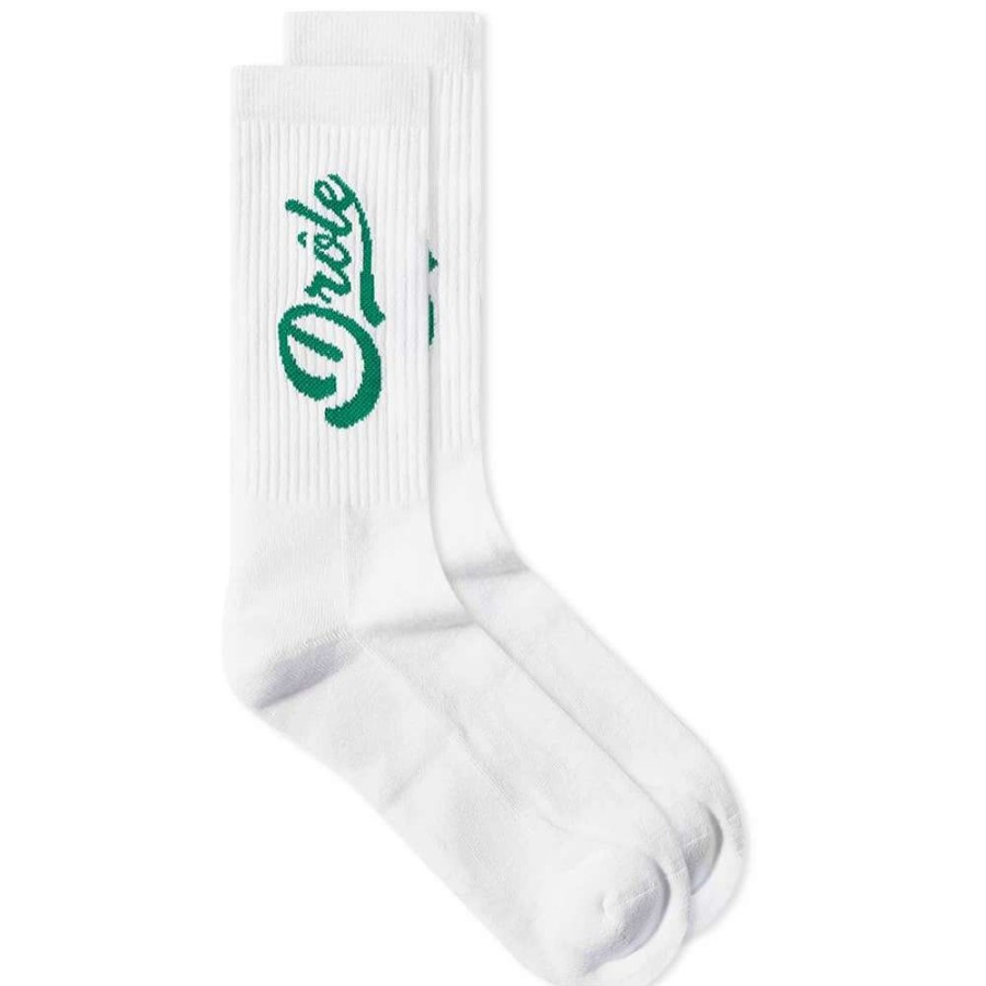 Accessories * | Drole De Monsieur Drole De Monsieur Logo Sports Sock